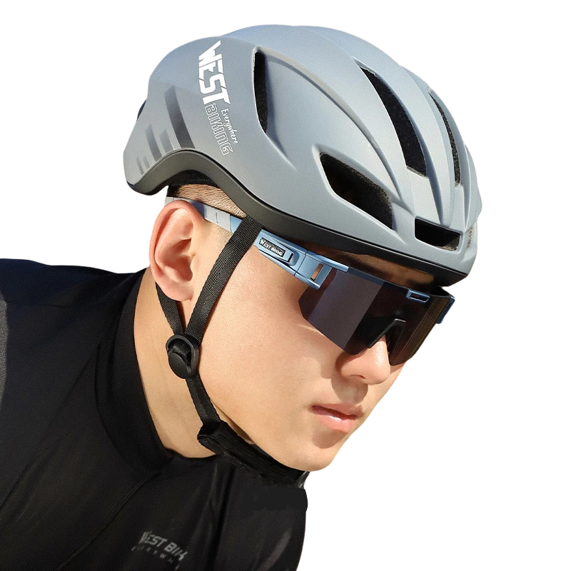 Capacete de Ciclismo WB com Sinalizador em Led